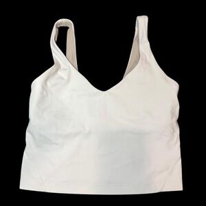 Lululemon Align Tank Top in white size 4